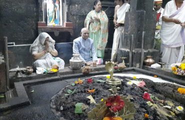 23.05.2024 : Governor visits at Shri Kshetra Mahabaleshwar Temple