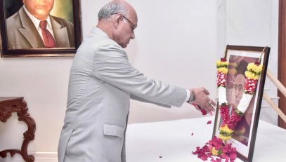 28.05.2024 :  Governor Bais offers tributes to Veer Savarkar