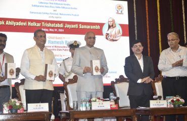 31.05.2024 : Governor attends Ahilyadevi Holkar tricentenary celebration