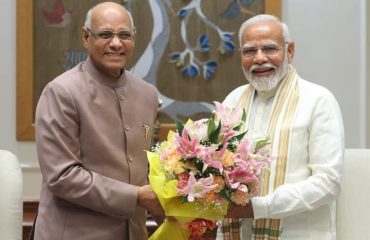 Maharashtra Governor calls on on Prime Minister Narendra Modi