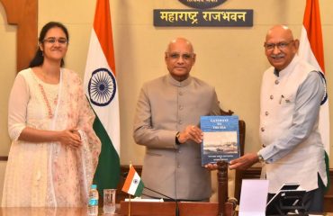 22.06.2024:  Governor Ramesh Bais released the book 'Gateways to the Sea - Historic Ports and Docks of Mumbai Region' at Raj Bhavan Mumbai.