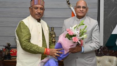 02.07.2024 : Chhattisgarh CM Vishnu Dev Sai meets Governor