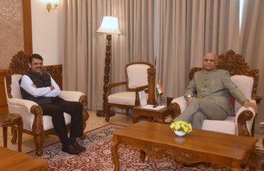 DCM Fadnavis meets Governor