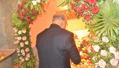 23.07.204:  Maharashtra Governor performs Puja at Raj Bhavan Devi Mandir