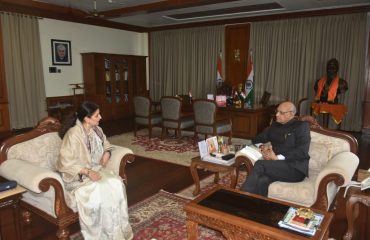 25.07.2024 : Newly appointed Chief Secretary of State meets Governor