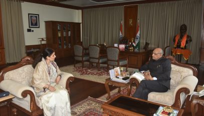 25.07.2024 : Newly appointed Chief Secretary of State meets Governor