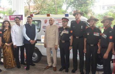 26.07.2024 : Governor, DCM present ambulances to North Eastern States