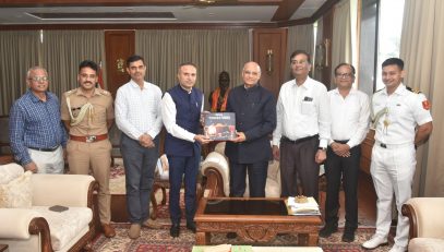 Coffee Table Book presented to the Governor