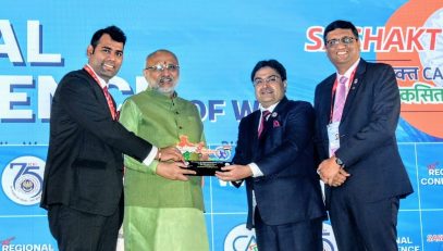 Governor presides over the valedictory session of the 38th Western India Regional Conference of The Institute of Chartered Accountants of India