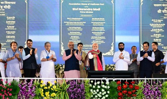 Prime Minister Narendra Modi inaugurates various development projects in Palghar district