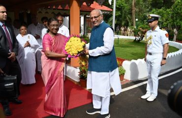 03.09.2024: President of India Droupadi Murmu is leaving for Mumbai from Pune