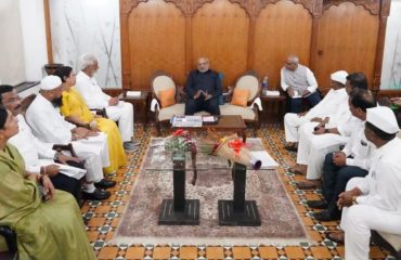 09.09.2024: Governor discusses developmental problems of Nashik with representatives of various political parties