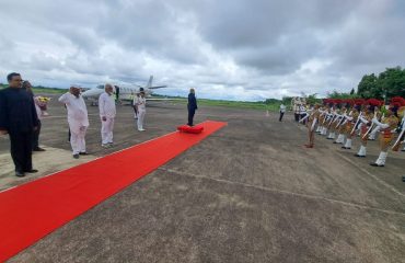 Governor arrives in Nashik on a day's official visit