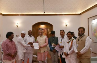 10.09.2024: Governor meets important leaders of various political parties in Chhatrapati Sambhaji Nagar