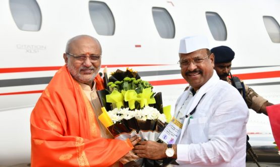 Governor arrives in Chhatrapati Sambhaji Nagar on the last leg of his tour of 3 districts