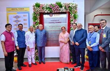 15.09.2024:  Vice President of India inaugurates the Digital Tower at Ramdev Baba University, Nagpur