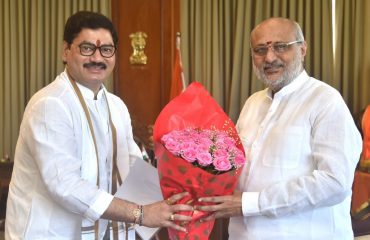 18.08.2024: Agriculture Minister Dhananjay Munde meets Governor