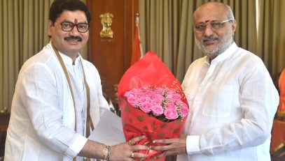 18.08.2024: Agriculture Minister Dhananjay Munde meets Governor