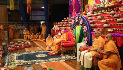 29.09.2024 : Governor visits Swaminarayan Mandir