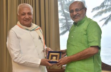 06.10.2024 : Kerala Governor meets Maharashtra Governor