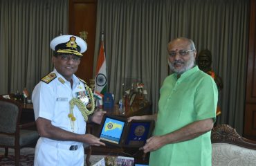 16.10.2024: रिअर ॲडमिरल अनिल जग्गी  यांनी घेतली राज्यपालांची भेट