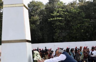 21.10.2024: पोलीस स्मृतिदिनानिमित्त राज्यपाल, मुख्यमंत्री यांचे पोलीस हुतात्म्यांना अभिवादन