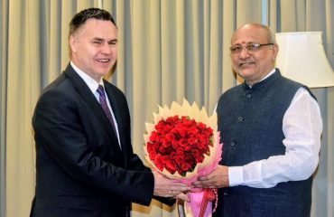 25.10.2024:  Ambassador of the Slovak Republic to India Robert Maxian meets Governor