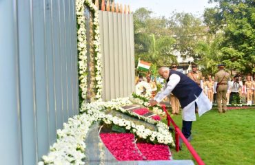 Governor, CM, Dy CM pay tribute to police martyrs