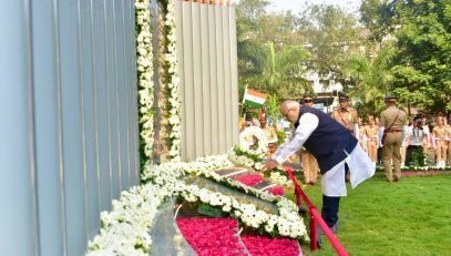 Governor, CM, Dy CM pay tribute to police martyrs