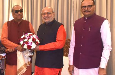 08.12.2024 : Brajesh Pathak, Dy CM of UP meets Governor
