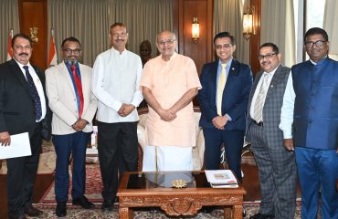 12.12.2024:  YMCA members meets Governor