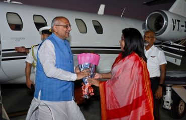 14.12.2024: Governor arrives in Nagpur