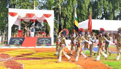 02.01.2025 : राज्यपालांच्या प्रमुख उपस्थितीत महाराष्ट्र राज्य पोलीस वर्धापन दिन साजरा