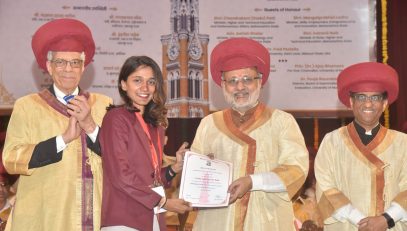 Governor presides over the Annual Convocation of University of Mumbai