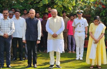30.01.2025: हुतात्मा दिनानिमित्त राजभवन येथे हुतात्म्यांना आदरांजली