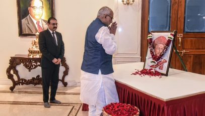 20.02.2025: Governor offers tribute to Acharya Balshastri Jambhekar