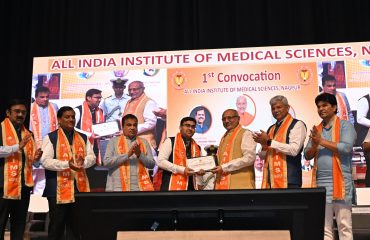 29.03.2025 : Governor presides over the 1st  convocation of AIIMS