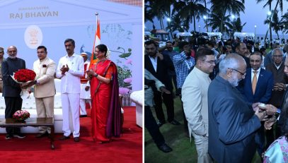 29.04.2025: Governor presides over a Reception for the diplomatic fraternity of Mumbai at Raj Bhavan