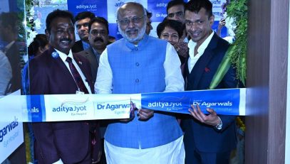 29.04.2025: Governor inaugurates the renovated 'Aditya Jyot Eye Hospital', now part of Dr Agarwal’s Eye Hospital network at Wadala in Mumbai