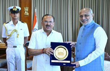 02.05.2025 : Rajasthan Legislative Assmebly Speaker Vasudev Devnani meets Governor