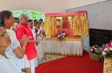 05.05.2025 : Governor inaugurates Dr. T. S. Avinashilingam Memorial Meditation Hall