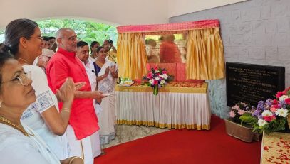 05.05.2025 : Governor inaugurates Dr. T. S. Avinashilingam Memorial Meditation Hall