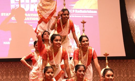 Governor attends the State Foundation Day of Goa and Telangana in Raj Bhavan