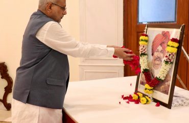 26.06.2025: Governor offers tributes to Chhatrapati Shahu Maharaj