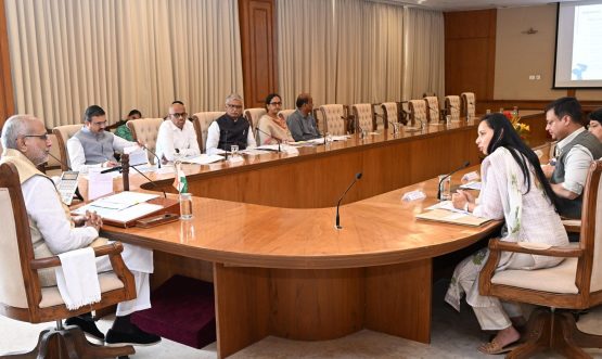 02.07.2025: Governor reviews a presentation made by the Women and Child Development Department, especially the One Stop Centre and Mission Shakti Scheme for women and children
