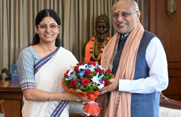 19.07.2025 : Union Minister of State Anupriya Singh Patel meets Governor