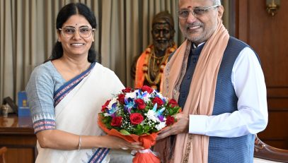 19.07.2025 : Union Minister of State Anupriya Singh Patel meets Governor