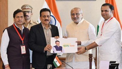 22.07.2025: राज्यपालांच्या हस्ते मुख्यमंत्री देवेंद्र फडणवीस यांच्या कार्यावर आधारित 'महाराष्ट्र नायक' या कॉफी टेबल पुस्तकाचे प्रकाशन