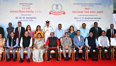 24.07.2025: Governor presides over the 166th Foundation Day of the Income Tax Department