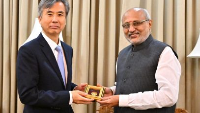 25.07.2025: Consul General of the Republic of Korea in Mumbai Dongwan Yoo meet Governor